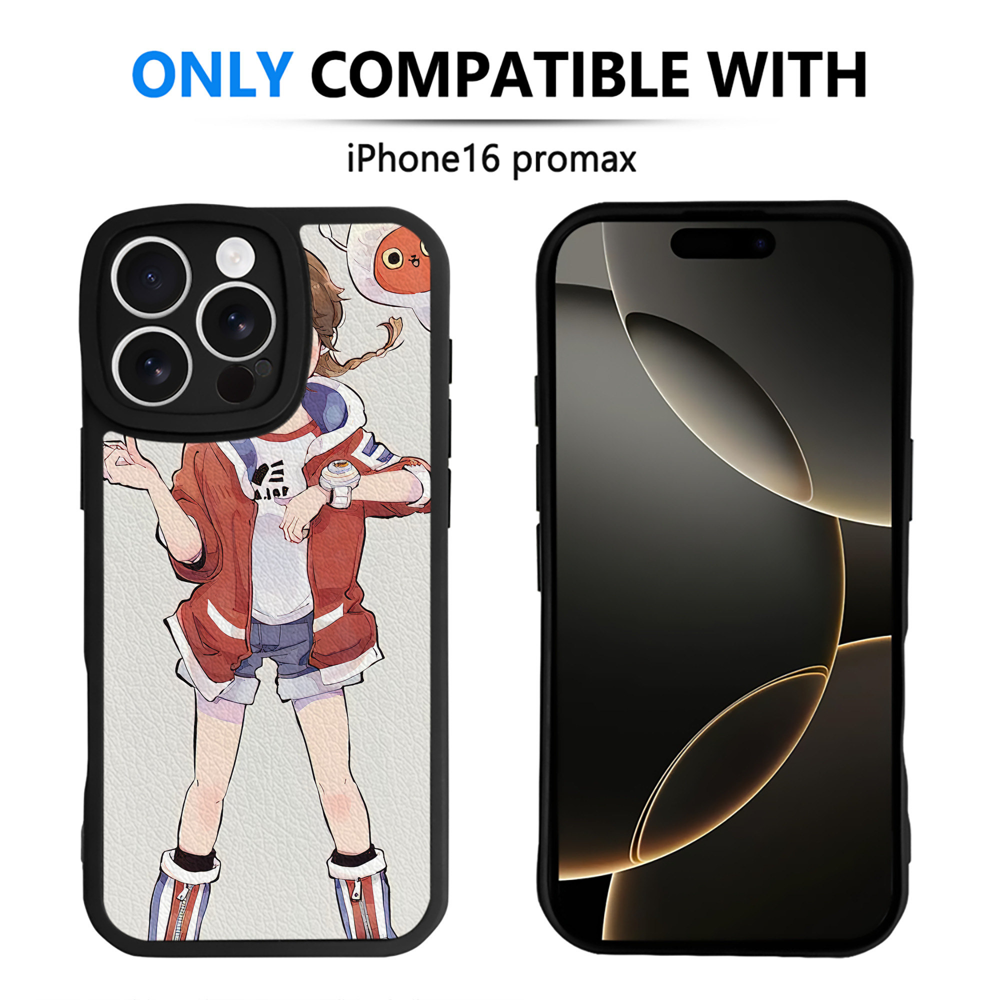 （画像用） 妖怪ウォッチ Yo-kai Watch 【iPhone 16シリーズ対応】シリコンスマホケース（レザー調） 材質：シリコン